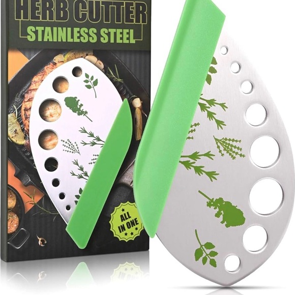 Stainless Steel Herb Stripper/Cutter, for Oregano, Rosemary, Thyme, Kale - Picture 1 of 7